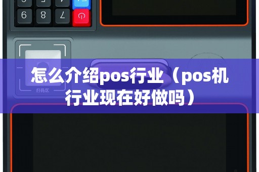 怎么介紹pos行業(yè)（pos機(jī)行業(yè)現(xiàn)在好做嗎）